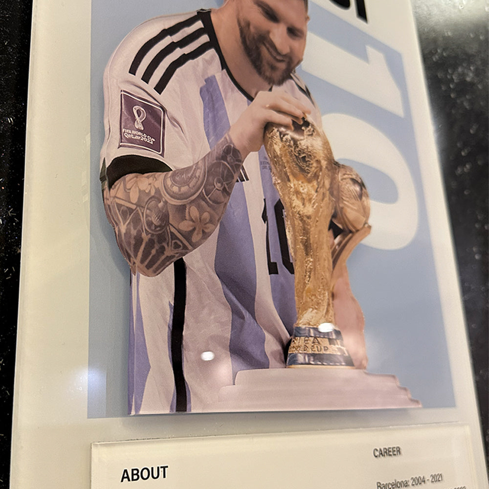 Messi Acrylic Poster